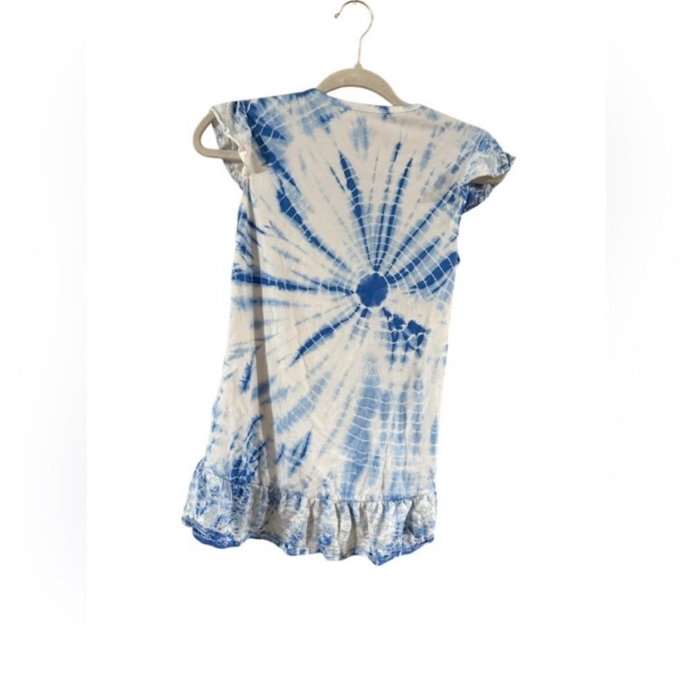 Justice Blue Swirl Ruffle Tee - Picture 8 of 8